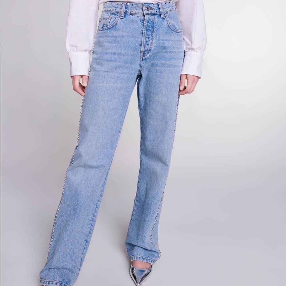 Studded Maje Jeans